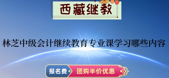 2024年林芝中級會計繼續教育專業課學習哪些內容 2024年林芝中級會計繼續教育專業課學習哪些內容
